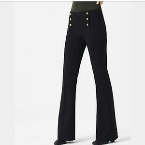 NWT Express Sailor Flare Dress Pants Black
